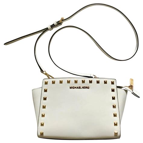 michael kors sac bandoulière blanc|Michael Kors sacs.